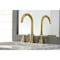 Kingston Brass FSC8923CML Manhattan Widespread Bathroom Faucet W/ Brass Pop-Up, Brass FSC8923CML - alternate 5